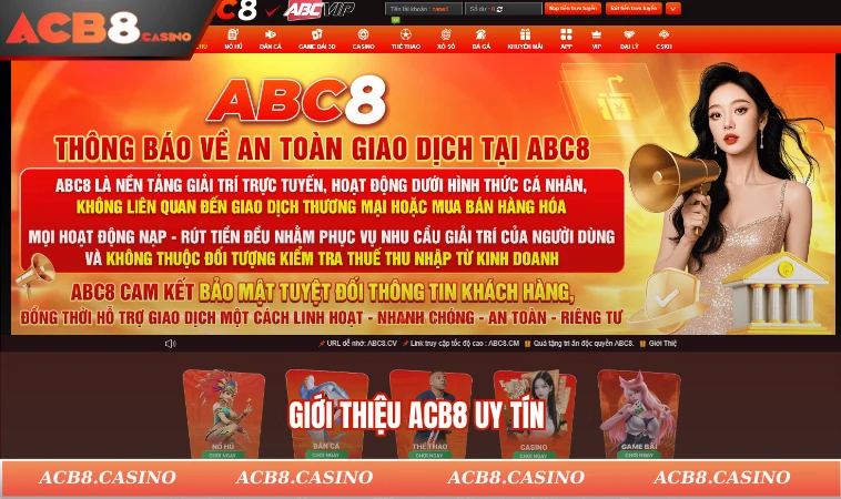 Giới thiệu ACB8 uy tín