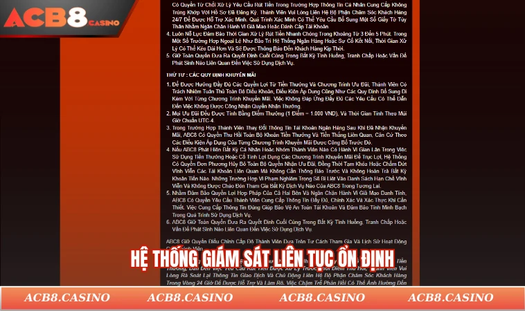 Hệ thống giám sát & kiểm tra liên tục ổn định