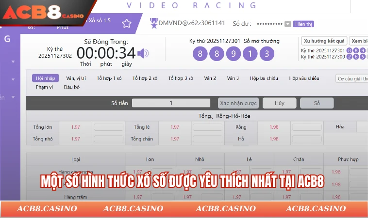 Xổ số ACB8 2 Một số hình thức xổ số được yêu thích nhất tại ACB8