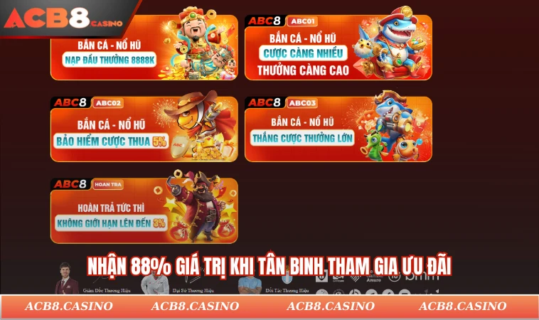 Nhận 88% giá trị khi tân binh tham gia ưu đãi