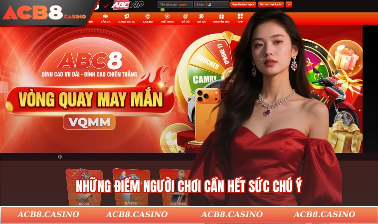 Những điểm người chơi cần hết sức chú ý