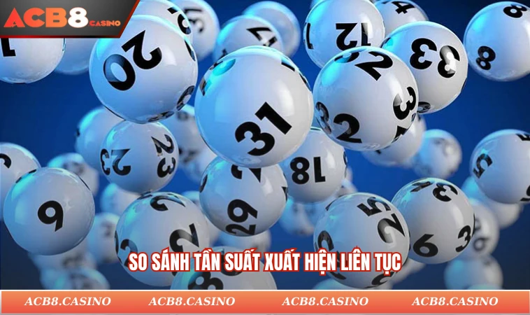 So sánh tần suất xuất hiện liên tục