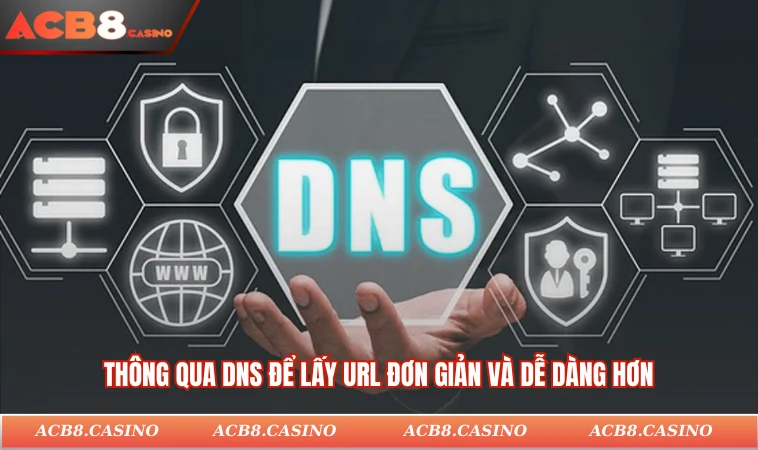 Thông qua DNS để lấy url đơn giản và dễ dàng hơn